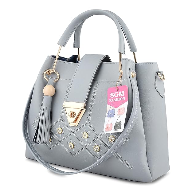 SGM FASHION PU 5 Handbag Leather Latest Trendy Fashion Ladies Handbag With Sling Bag & Clutch