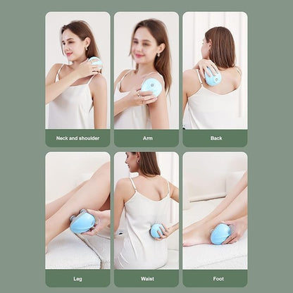 Electric Head,Scalp Massager | Rechargeable Head Kneading Massage Machine | 3 Speed Mode Handheld.Portable,Scalp Scratcher Body Massager for Hair...