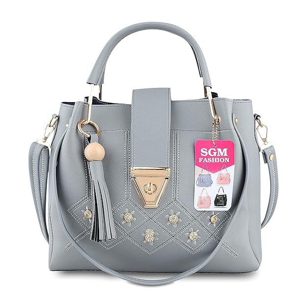 SGM FASHION PU 5 Handbag Leather Latest Trendy Fashion Ladies Handbag With Sling Bag & Clutch