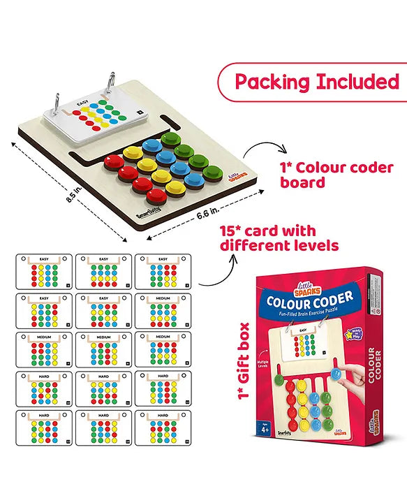 Kids Montessori Slide Puzzle for 4+ Years old